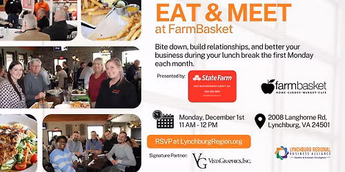 Eat & Meet, presented by Jack Dean - State Farm Insurance