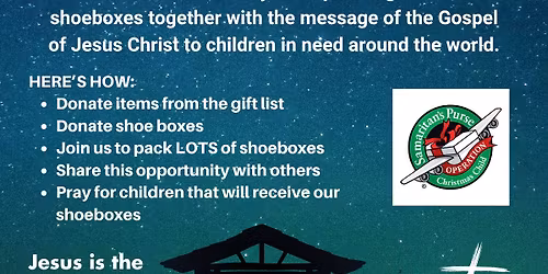 Operation Christmas Child Packing Party