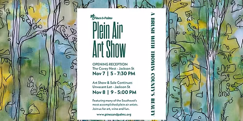 Pines & Palms Plein Air Art Show