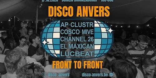 Disco Anvers - Front To Front EDITIE HERFST 2026