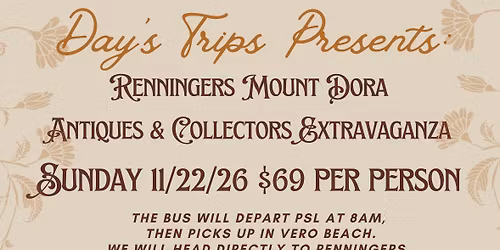 Renninger's Mount Dora Antiques & Collectors Extravaganza 