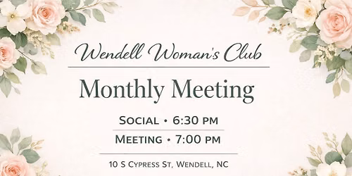 Monthly Meeting