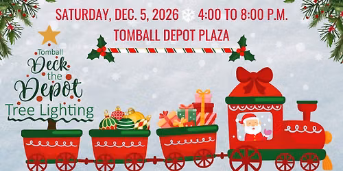 Deck the Depot Tree Lighting