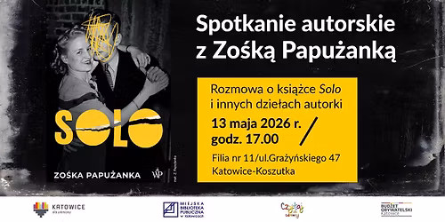 Spotkanie autorskie z Zo\u015bk\u0105 Papu\u017cank\u0105