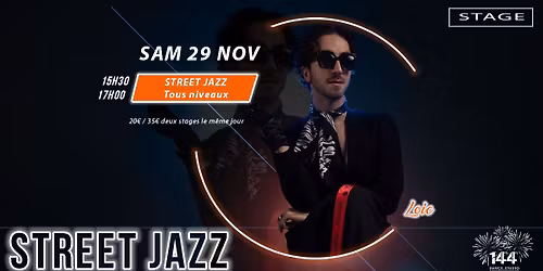 Stage de STREET JAZZ avec Lo\u00efc