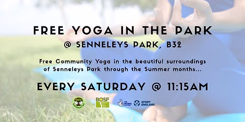 FREE Yoga in the Park: Senneleys Park