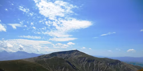 Monte Pelone meridionale da Ceppo - Monti della Laga