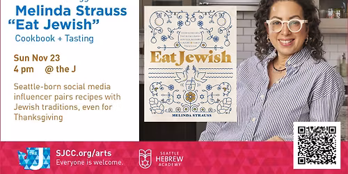 Chef + Food Blogger Melinda Strauss, \u201cEat Jewish\u201d Cookbook + Tasting