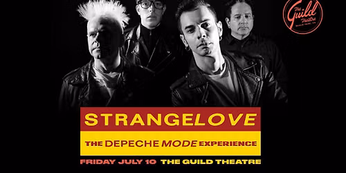 Strangelove - The Depeche Mode Experience - at The Guild