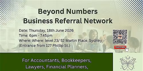 Business Referral Network for Accountants, Bookkeepers, Planners & Brokers