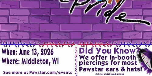 Pawstar at Middleton Pride 2026