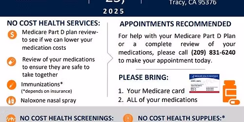 Medicare Beneficiaries Health Fair Annual Medicare Part D Check Up