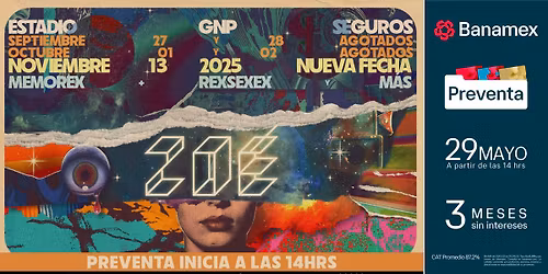ZO\u00c9 | 6TA FECHA