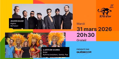 Bastin Band & Latitude Samba - Syli d'Or - 19e \u00e9dition 