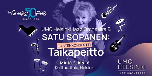UMO Helsinki Jazz Orchestra & Satu Sopanen \u2013 Taikapeitto 