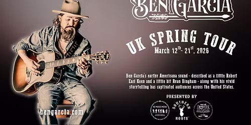 Ben Garcia at Holmfirth Tavern