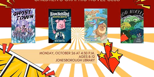 Graphic Novel Club: Spooky Reads