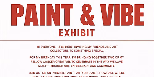 Paint & Vibe Exhibit
