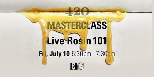 Masterclass: Concentrates 101