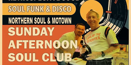 The TQ Vinyl Collective's Sunday Afternoon Soul Club