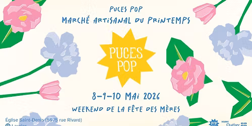 Puces POP \u2013 March\u00e9 artisanal du printemps