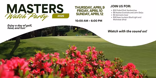 Masters Watch Party