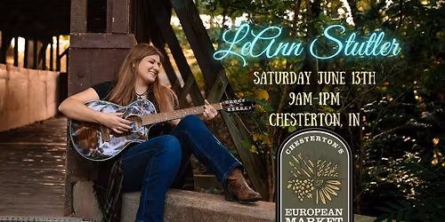 LeAnn Stutler at the Chesterton European Market