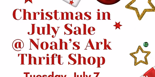 Christmas in July Sale