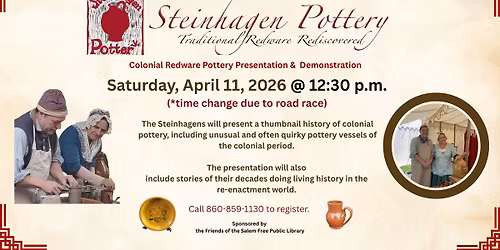 Steinhagen Pottery: Colonial Redware