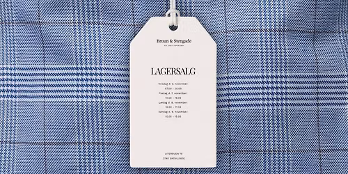 Bruun & Stengade lagersalg i Skovlunde