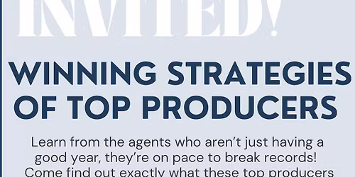 Winning Strategies of San Antonio Top Producers
