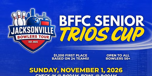 BFFC SENIOR TRIOS CUP - November 1st