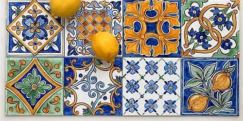 Sicilian Tile Painting Workshop