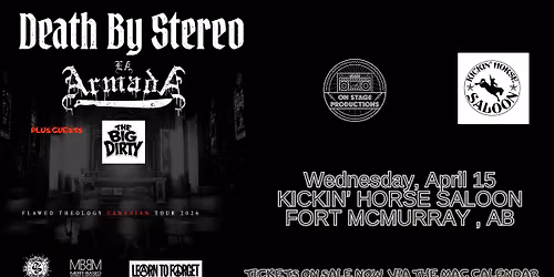 DEATH BY STEREO \/ LA ARMADA & GUESTS