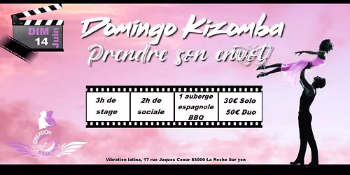 Domingo Kizomba "Prendre son envol" technique de tomb\u00e9 et de port\u00e9