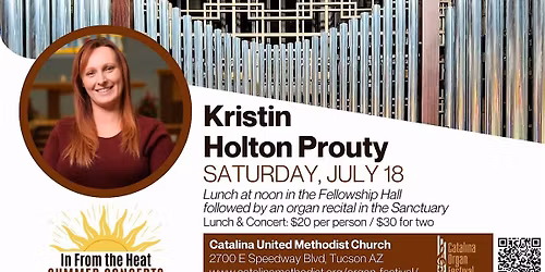 In From the Heat: Luncheon and Recital - Dr. Kristin Holton Prouty