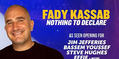 Fady Kassab - Bellingen Comedy Night