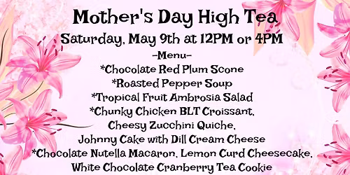 Mother's Day High Tea