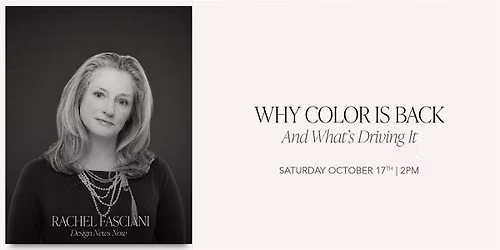 Why Color Is Back\u2014and What\u2019s Driving It