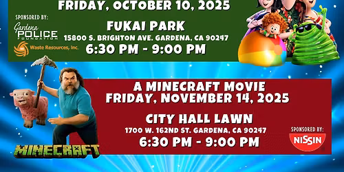 Movie Night Series featuring A Minecraft Movie