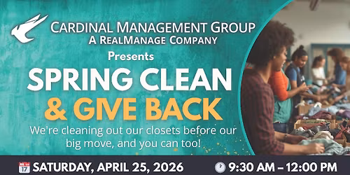 Spring Clean & Give Back