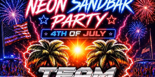 4th of July Neon Party @ Peanut Island \ud83c\udfdd\ufe0f