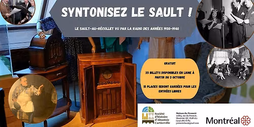 Syntonisez le Sault !  - Vendredi 23 octobre 2026 \u00e0 18h00