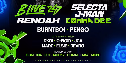 Sin Central ft Rendah w B Live 247 & Selecta J-man w Comma Dee