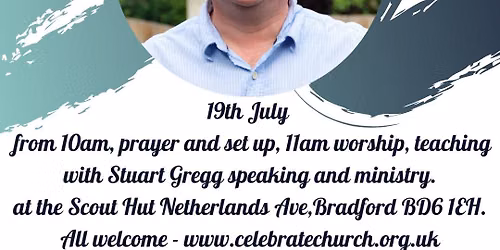 Worship with speaker Stuart Gregg
