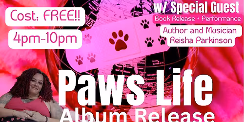 Dog's Heal Tempe! "Paw's Life" Album Release w\/ Special Guest: "Penelope's Tiny Town" Book Release!