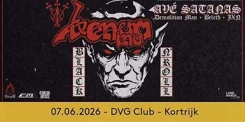 Venom Inc @ DVG Club, Kortrijk