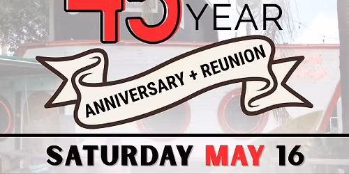 Sam's Boat's 45th Anniversary & Reunion Party!