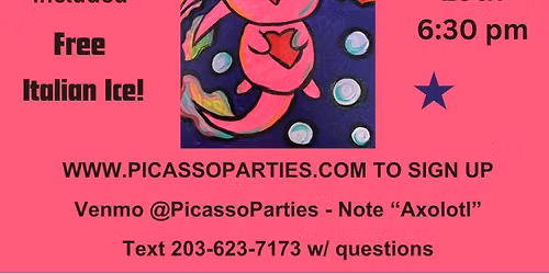 Axolotl Paint Night