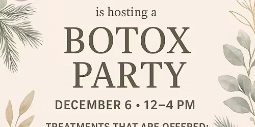 December Botox event!